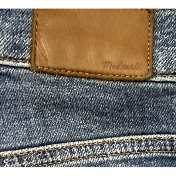 Madewell Slim Demi-Boot Jeans Sz 28P High Rise Cropped - Picture 4 of 10